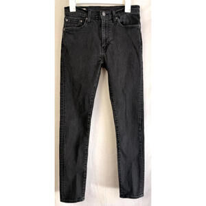 Levi's 510 Skinny Jeans Black Men's Size 31x30 Red Tab Excellent Used Condition!